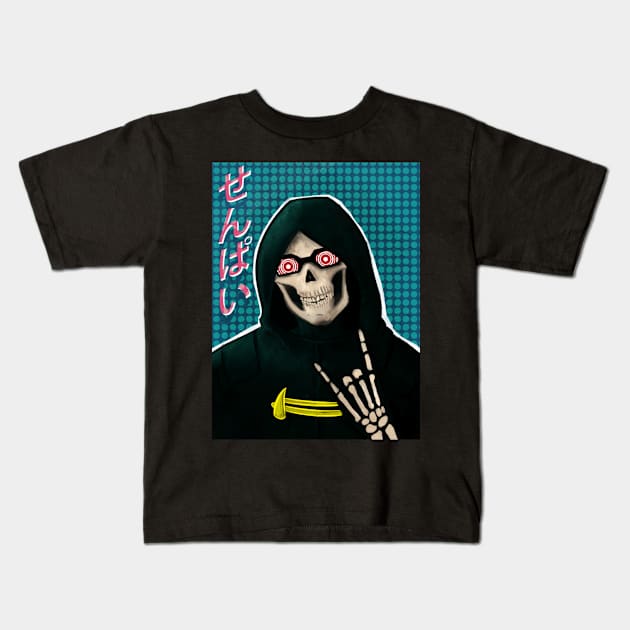 Uncle death Kids T-Shirt by danigrillo